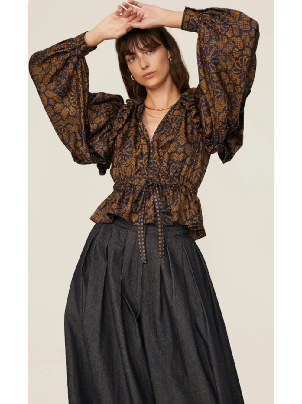 Ulla Johnson Indra Blouse Size 2